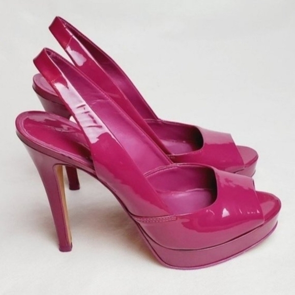 Aldo leather sole slingback heels Size 8 - Picture 2 of 9